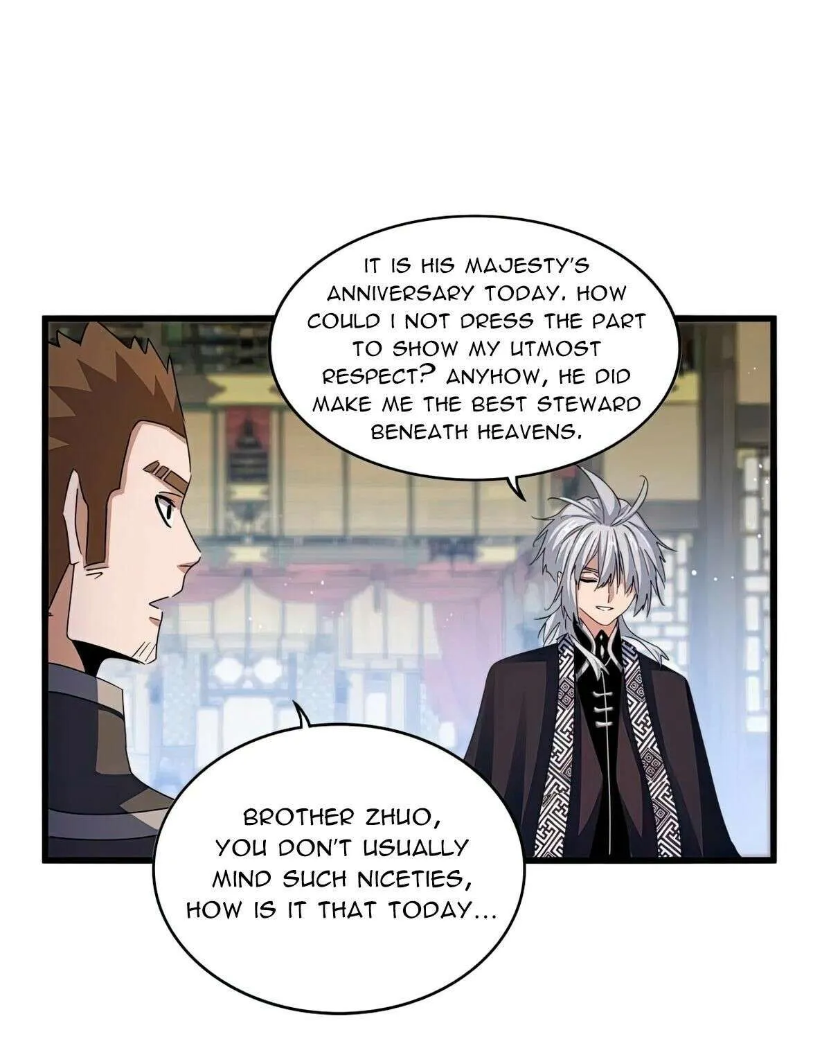 Read Magic Emperor chapter 428 image 42 on Lezhin