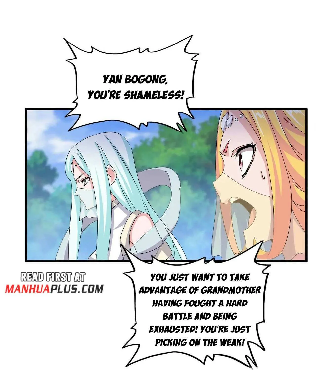 Read Magic Emperor chapter 455 image 56 on Lezhin