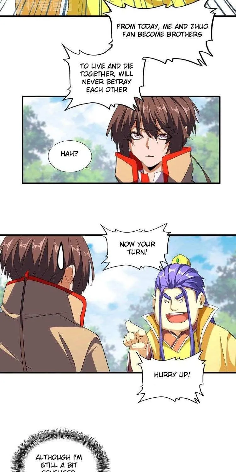 Read Magic Emperor chapter 46 image 3 on Lezhin
