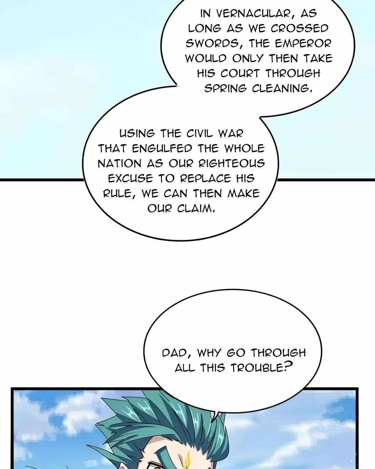 Read Magic Emperor chapter 485 image 21 on Lezhin