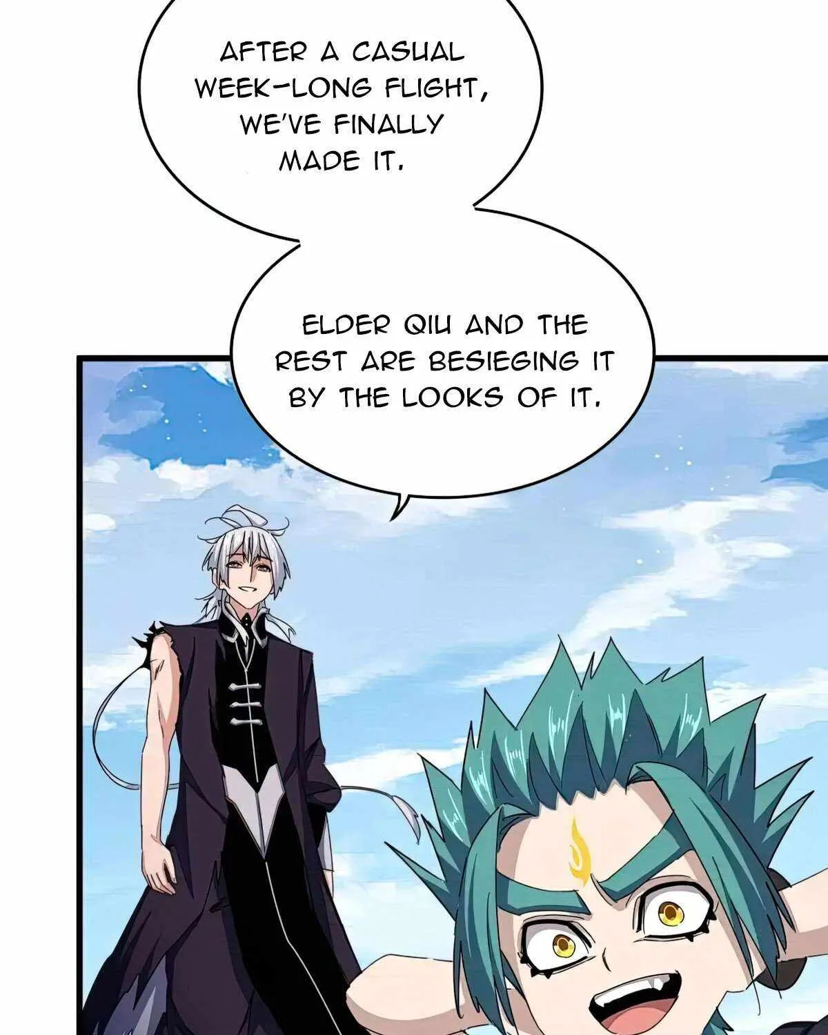 Read Magic Emperor chapter 485 image 42 on Lezhin
