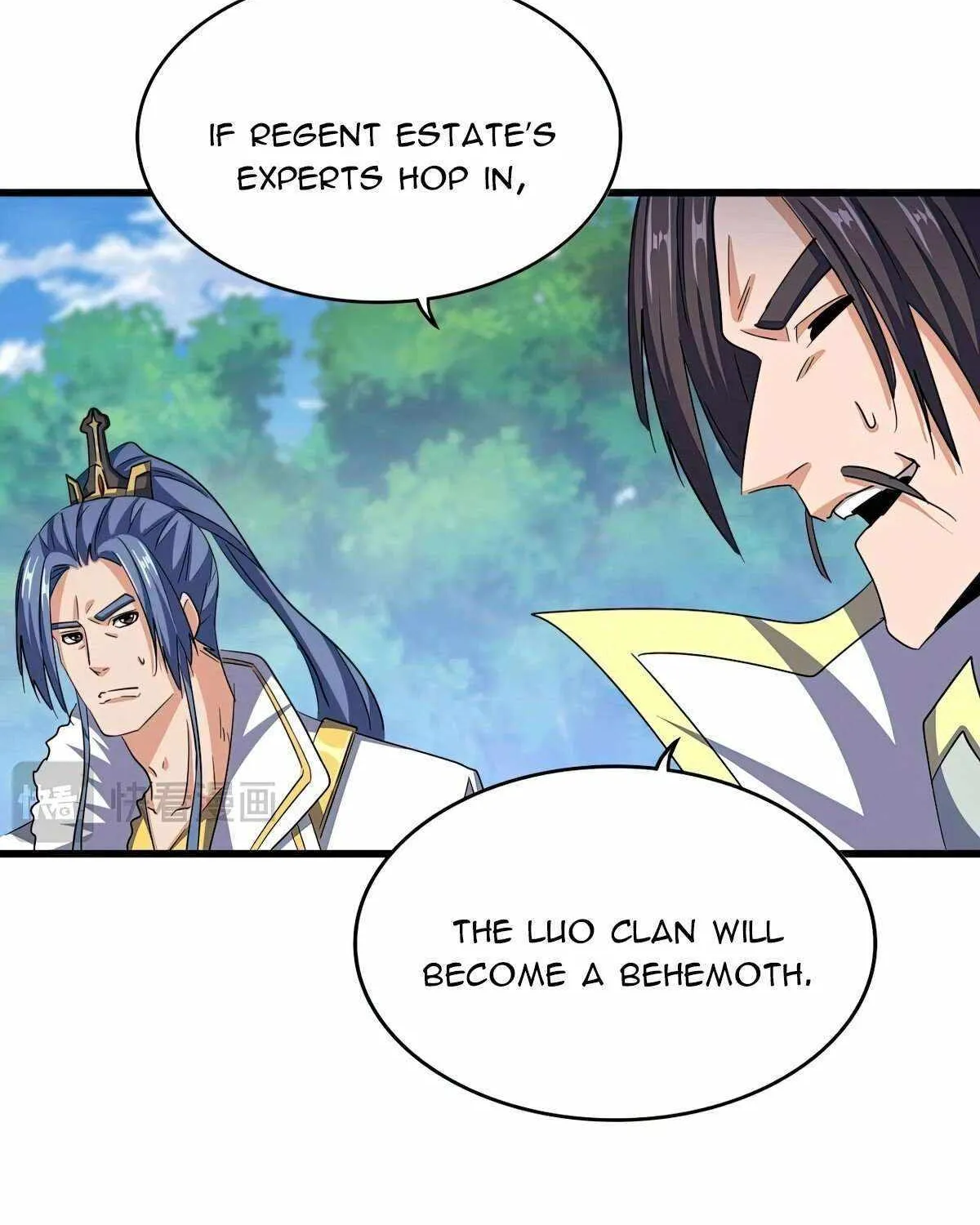 Read Magic Emperor chapter 487 image 6 on Lezhin