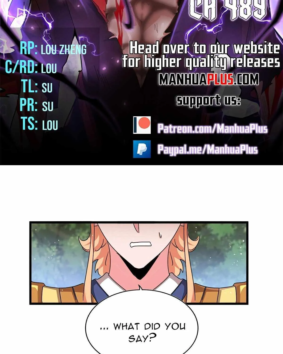 Read Magic Emperor chapter 489 image 4 on Lezhin