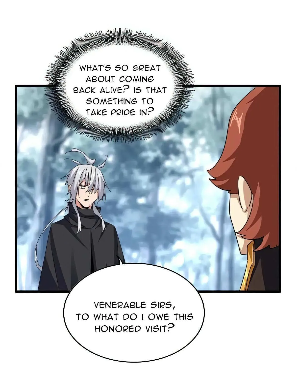 Read Magic Emperor chapter 606 image 10 on Lezhin