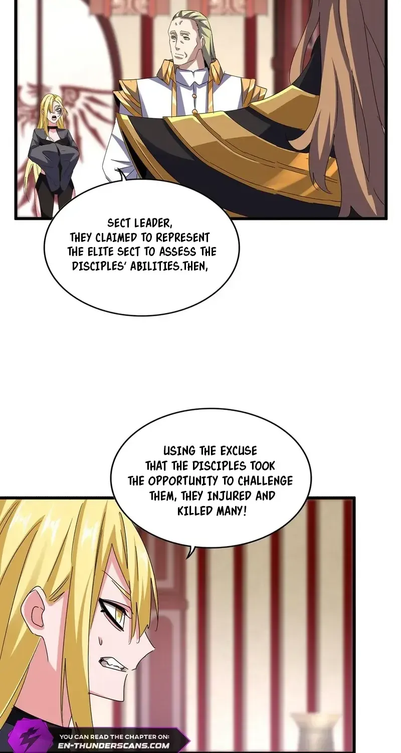 Read Magic Emperor chapter 612 image 8 on Lezhin