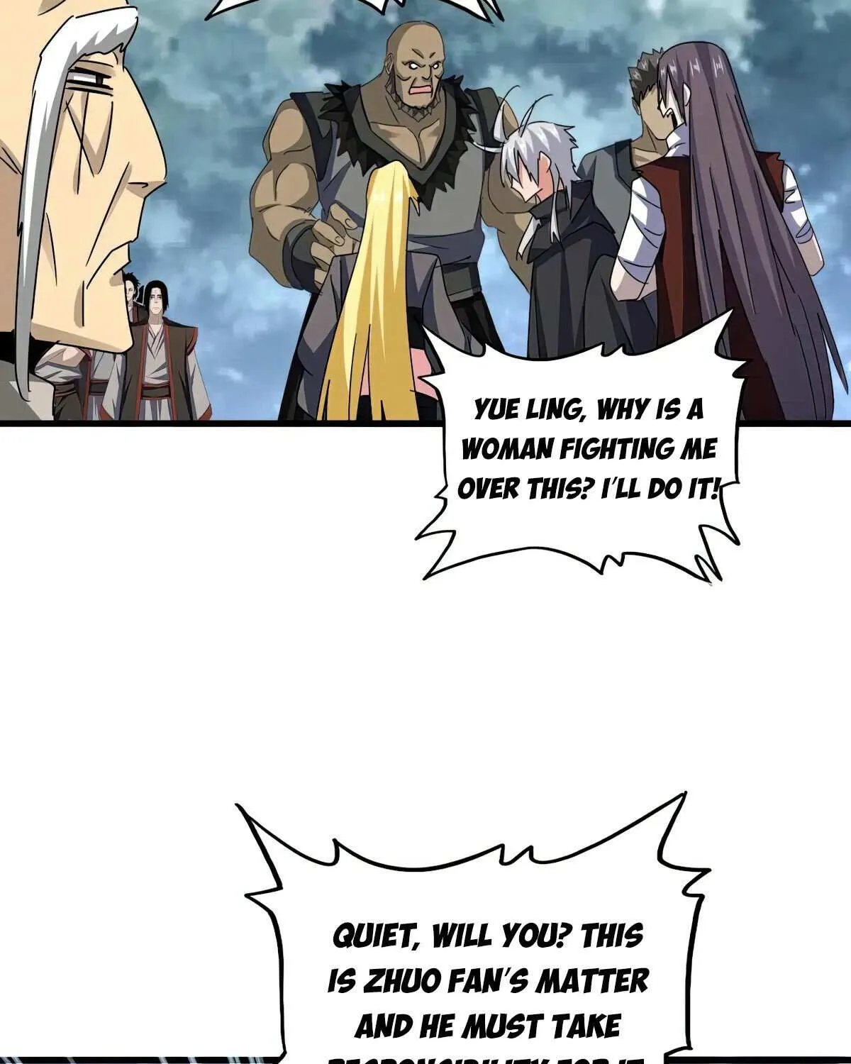 Read Magic Emperor chapter 620 image 18 on Lezhin