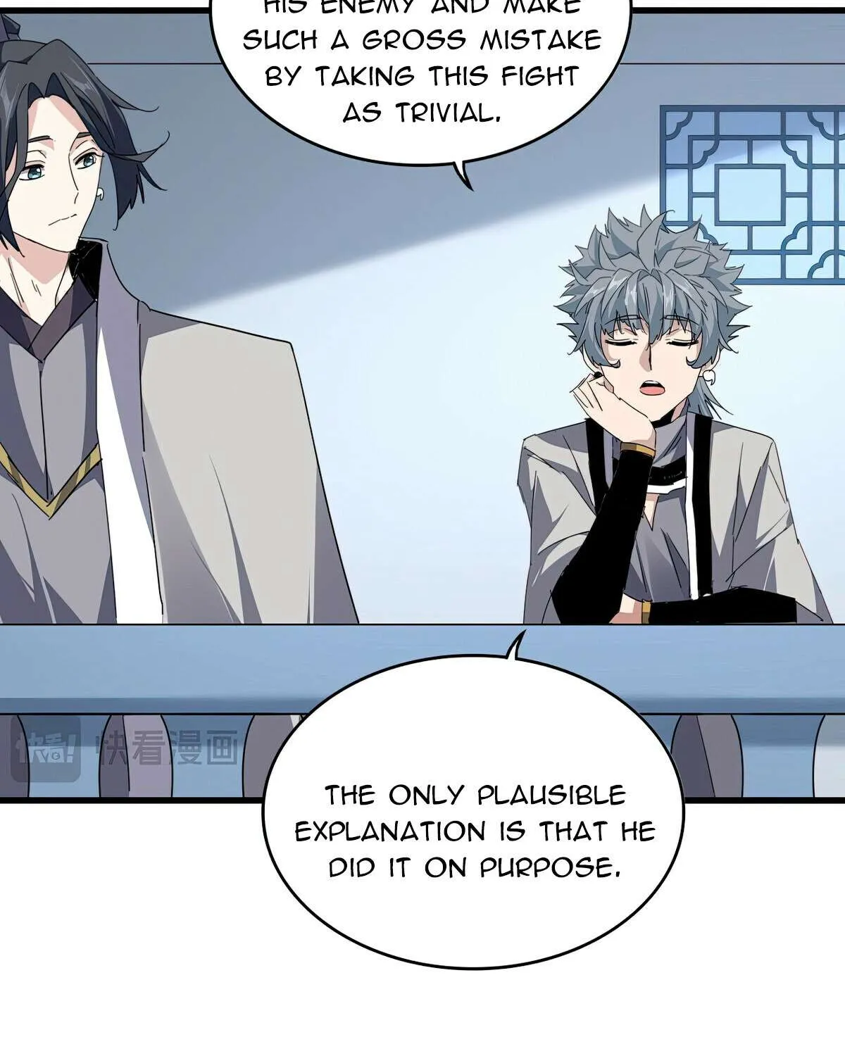 Read Magic Emperor chapter 700 image 8 on Lezhin