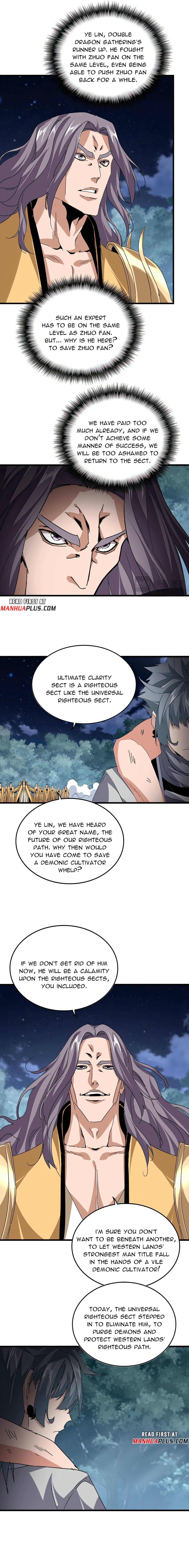 Read Magic Emperor chapter 801 image 4 on Lezhin