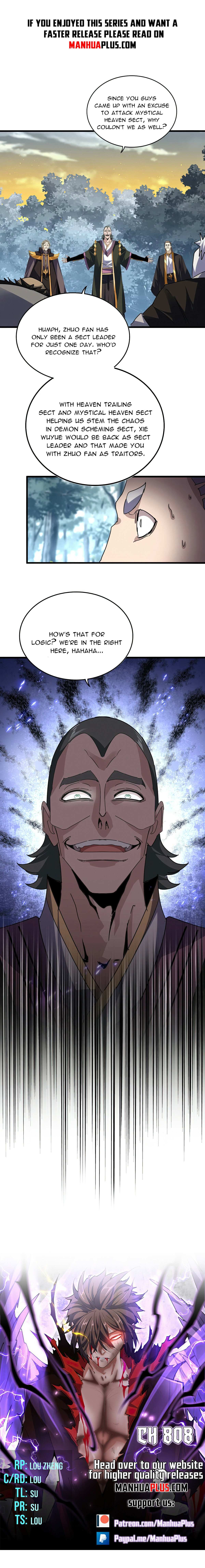 Read Magic Emperor chapter 808 image 1 on Lezhin