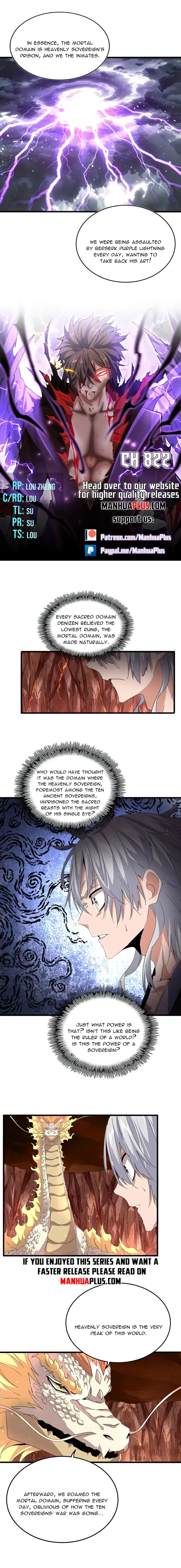 Read Magic Emperor chapter 821 image 1 on Lezhin