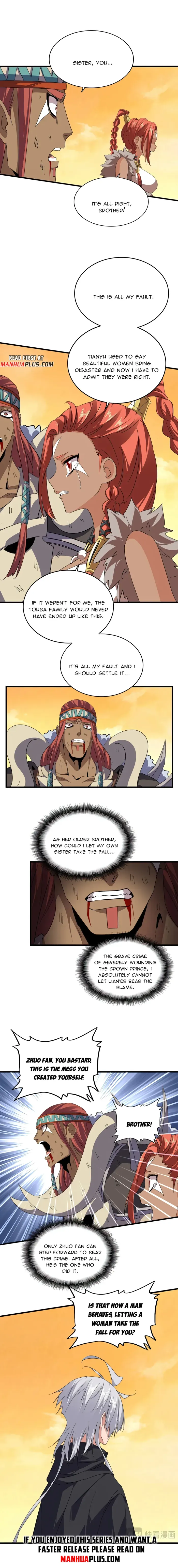 Read Magic Emperor chapter 835 image 4 on Lezhin