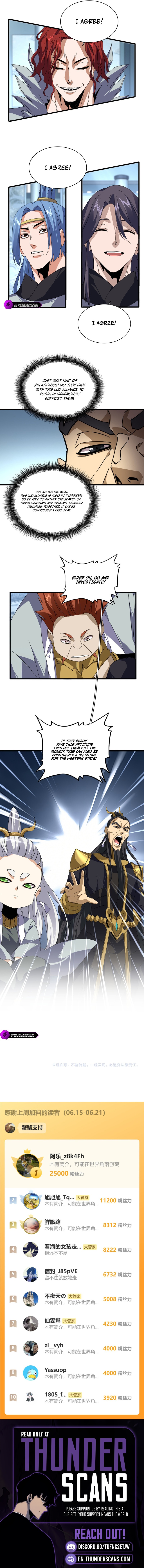 Read Magic Emperor chapter 875 image 4 on Lezhin