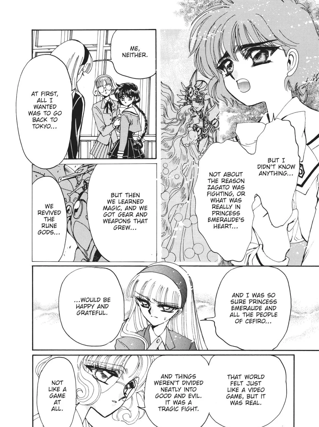 Read Magic Knight Rayearth 2 chapter 1 image 34 on Lezhin