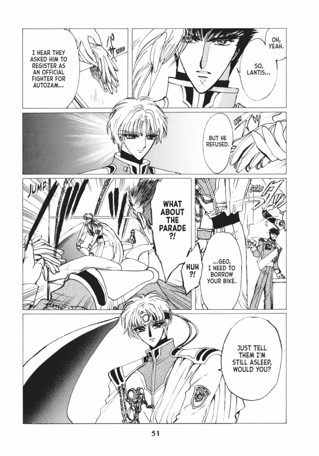 Read Magic Knight Rayearth 2 chapter 13 image 13 on Lezhin