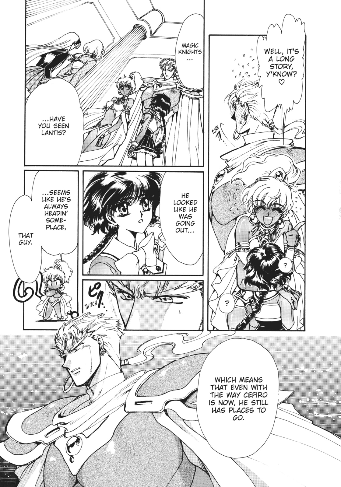 Read Magic Knight Rayearth 2 chapter 7 image 16 on Lezhin