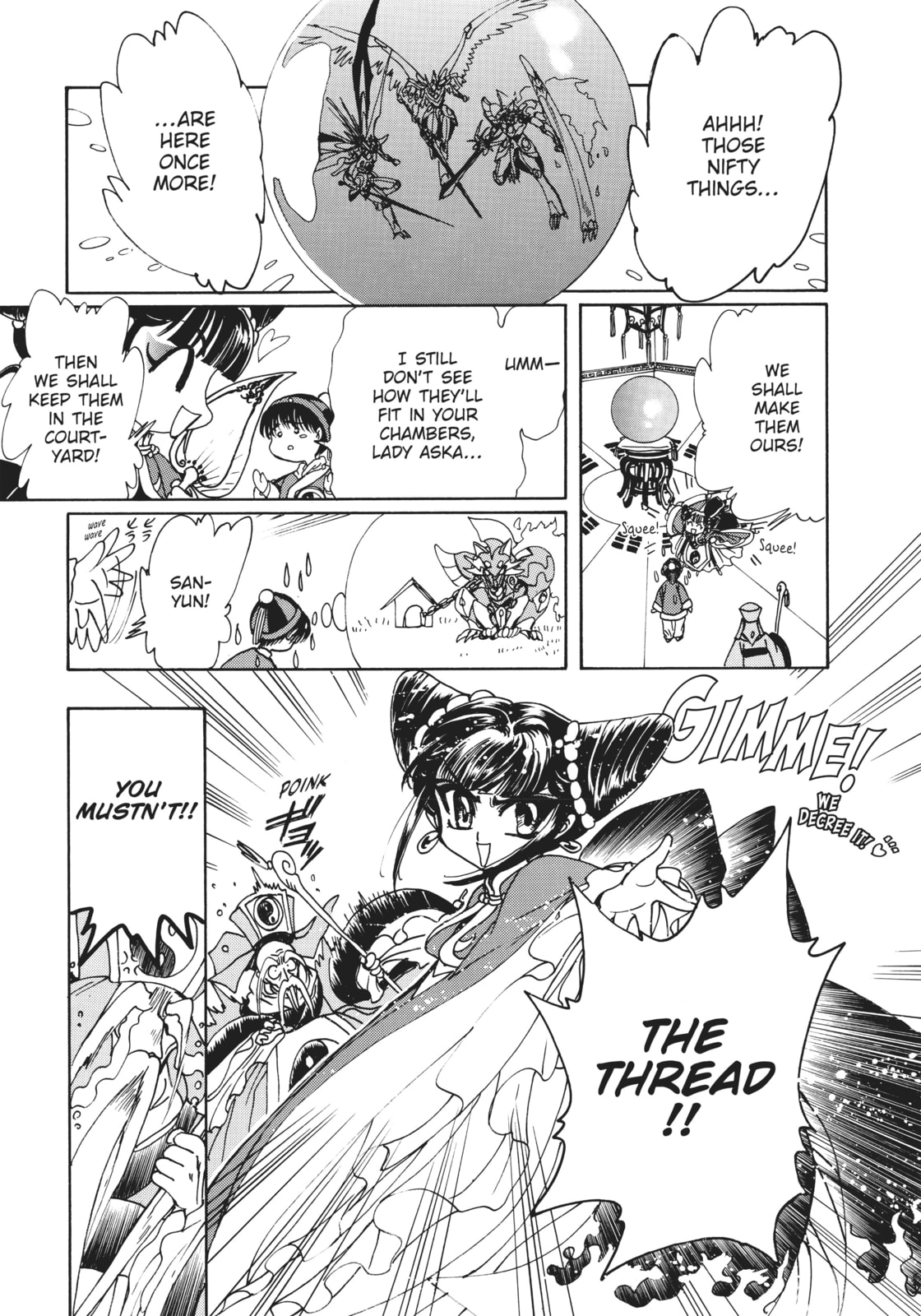 Read Magic Knight Rayearth 2 chapter 8 image 4 on Lezhin