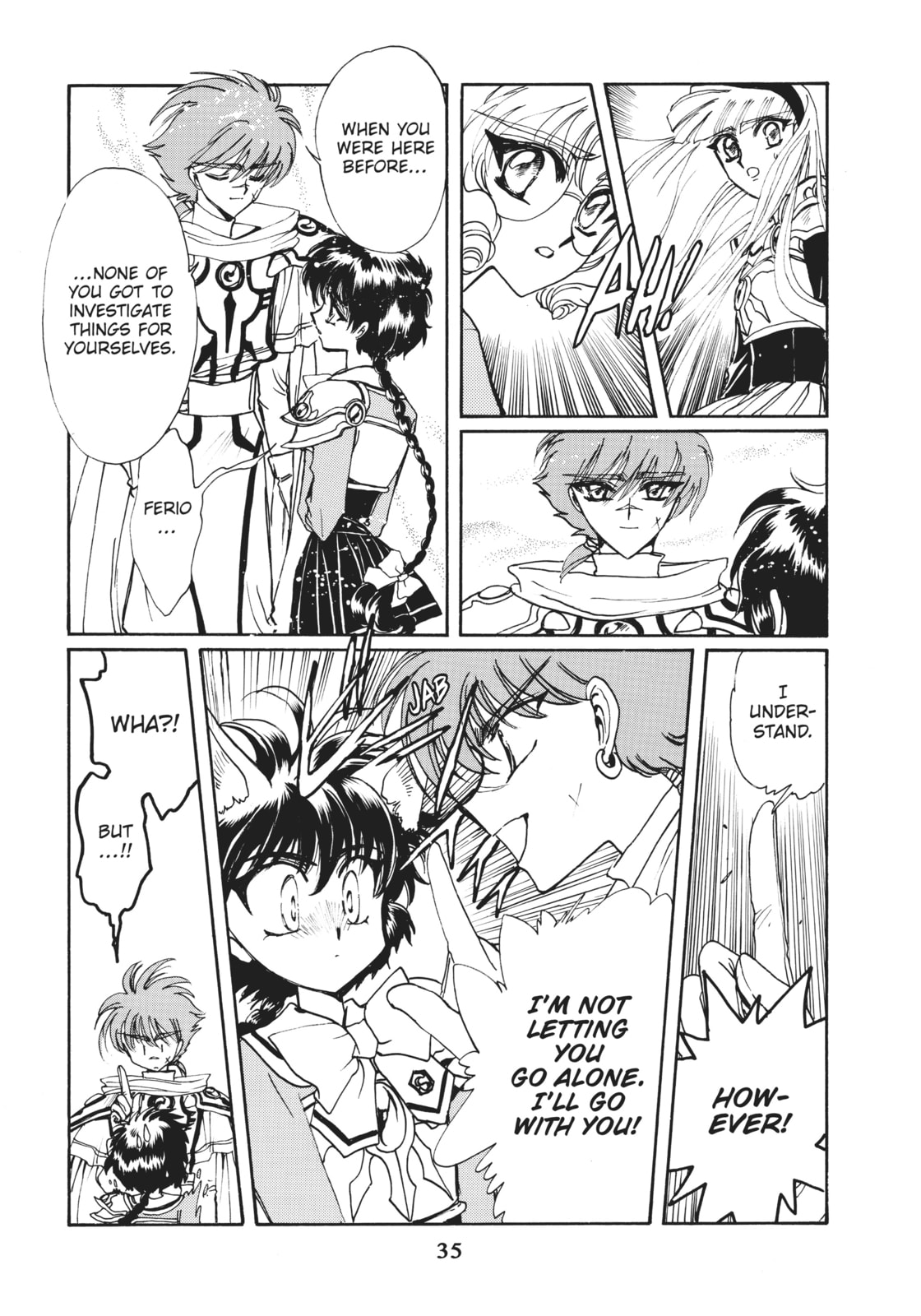 Read Magic Knight Rayearth 2 chapter 9 image 31 on Lezhin