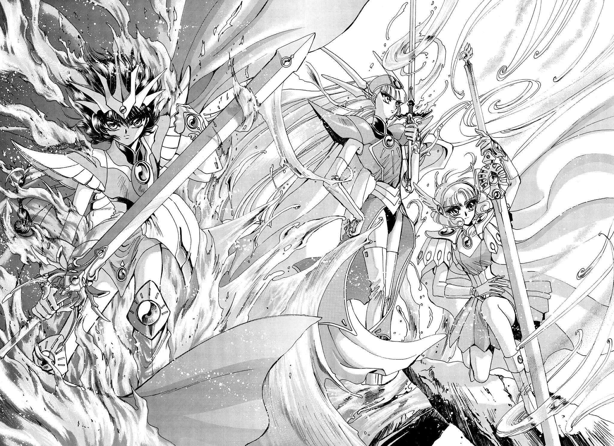 Read Magic Knight Rayearth chapter 1.3 image 121 on Lezhin