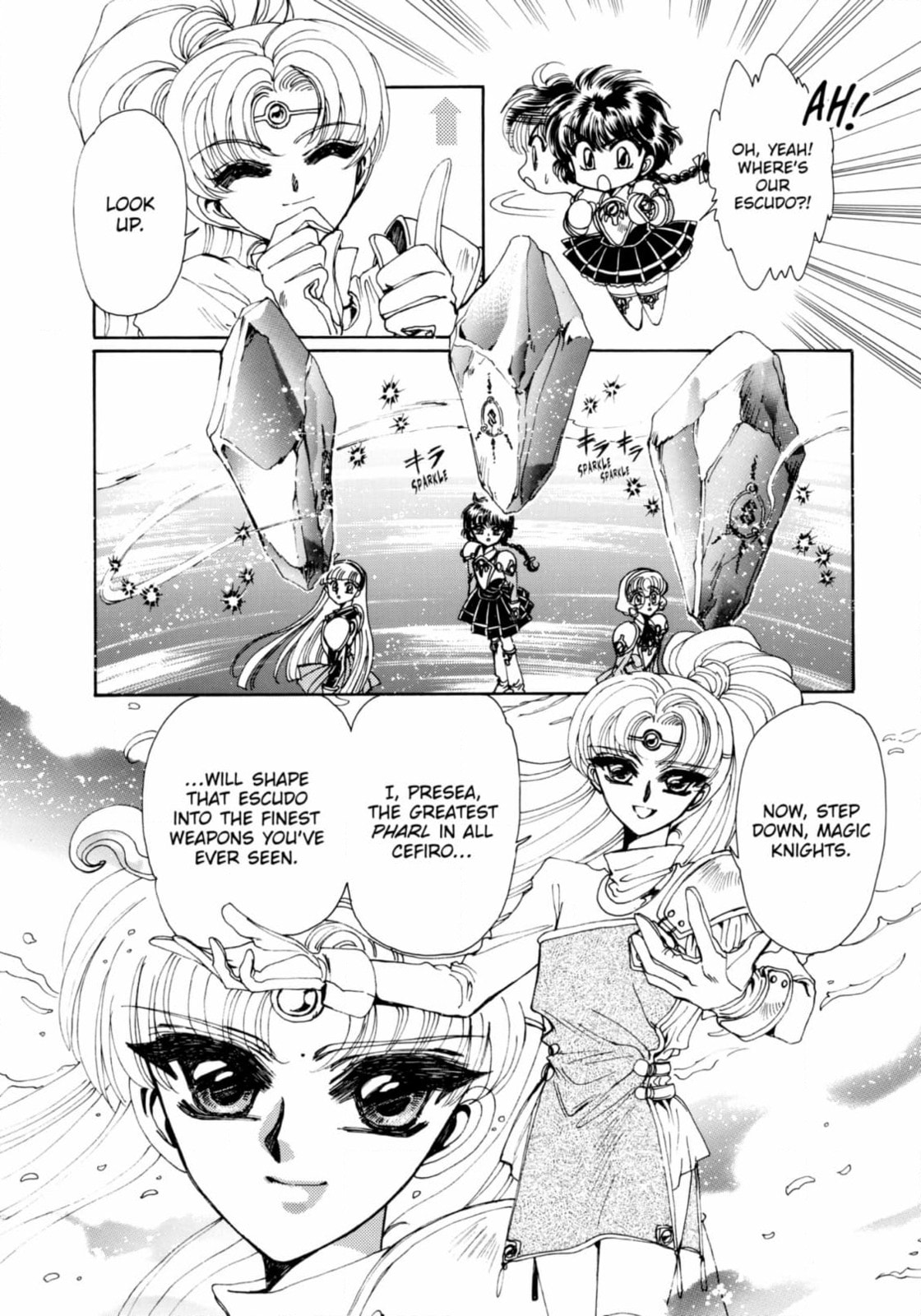 Read Magic Knight Rayearth chapter 10 image 1 on Lezhin