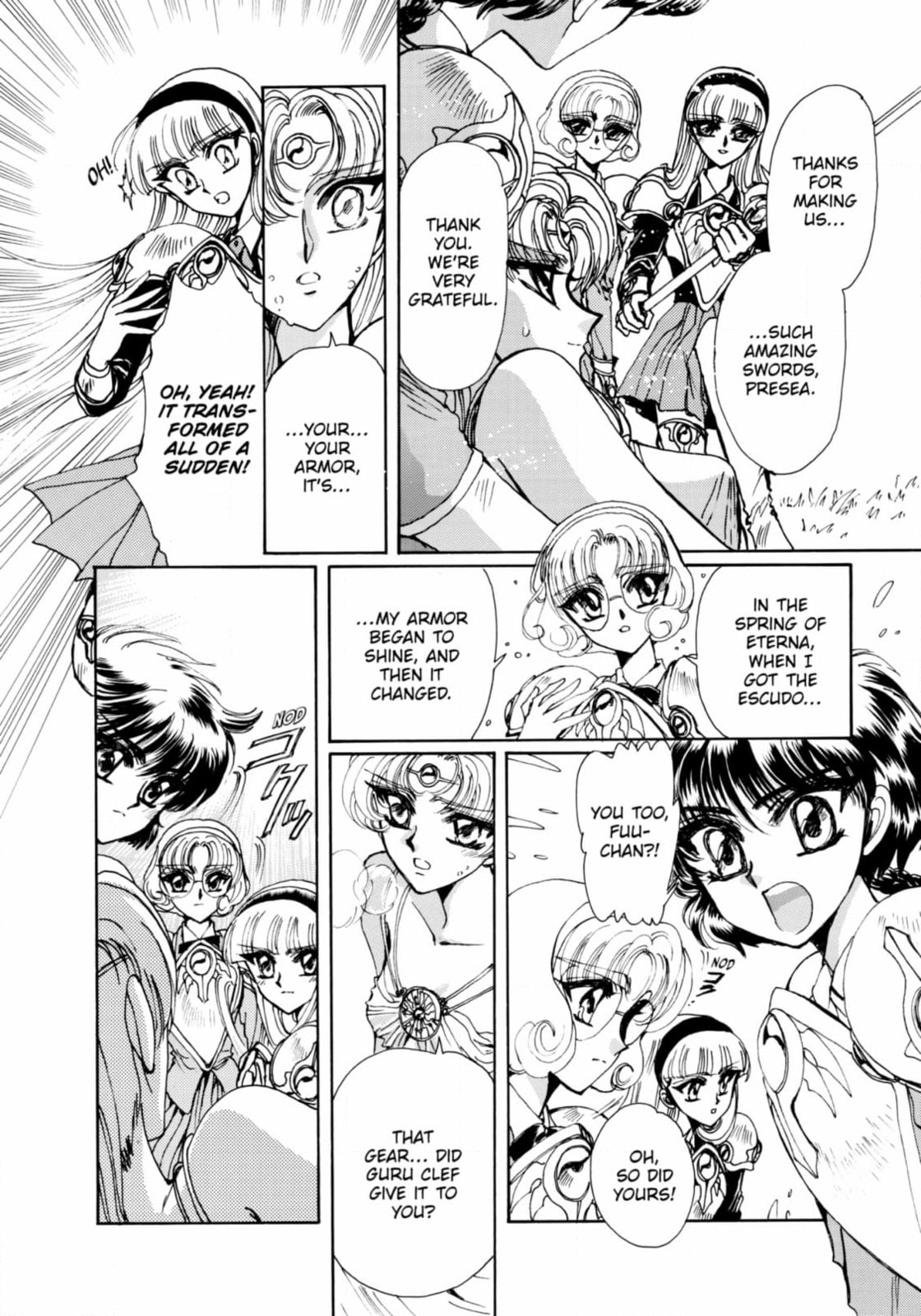 Read Magic Knight Rayearth chapter 10 image 11 on Lezhin