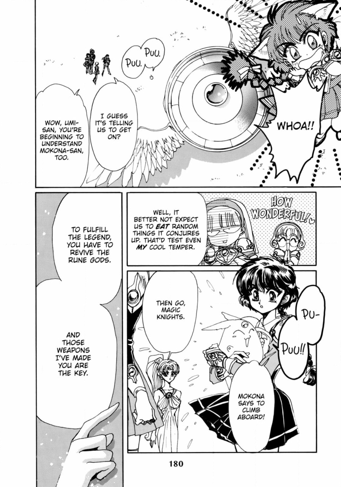 Read Magic Knight Rayearth chapter 10 image 17 on Lezhin