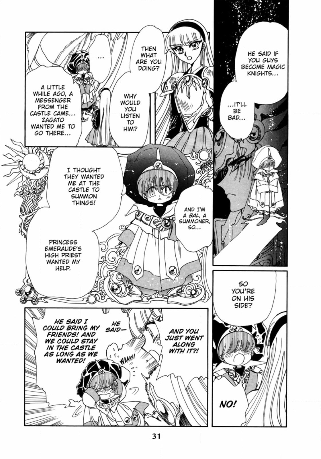 Read Magic Knight Rayearth chapter 11 image 32 on Lezhin