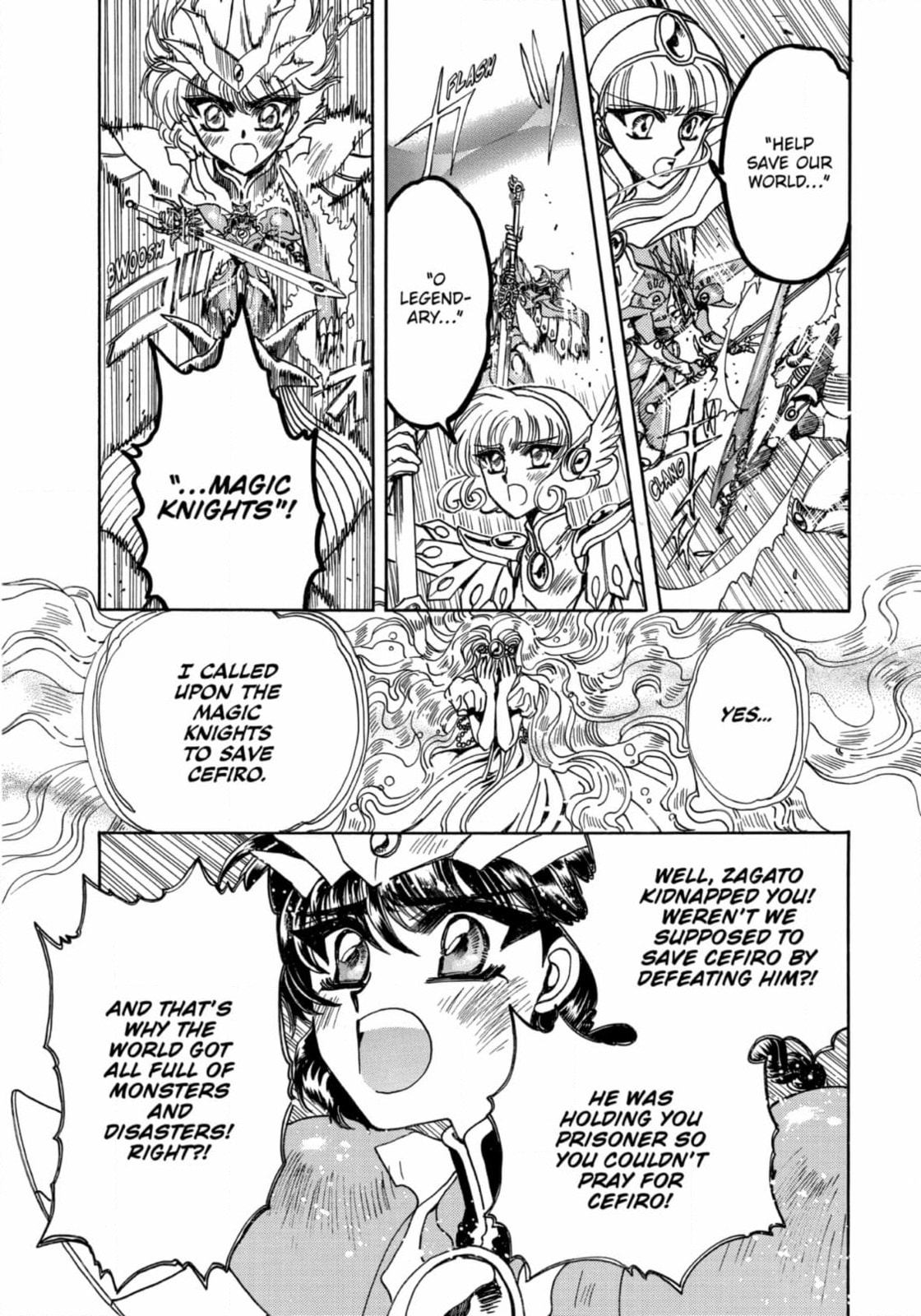 Read Magic Knight Rayearth chapter 15 image 23 on Lezhin