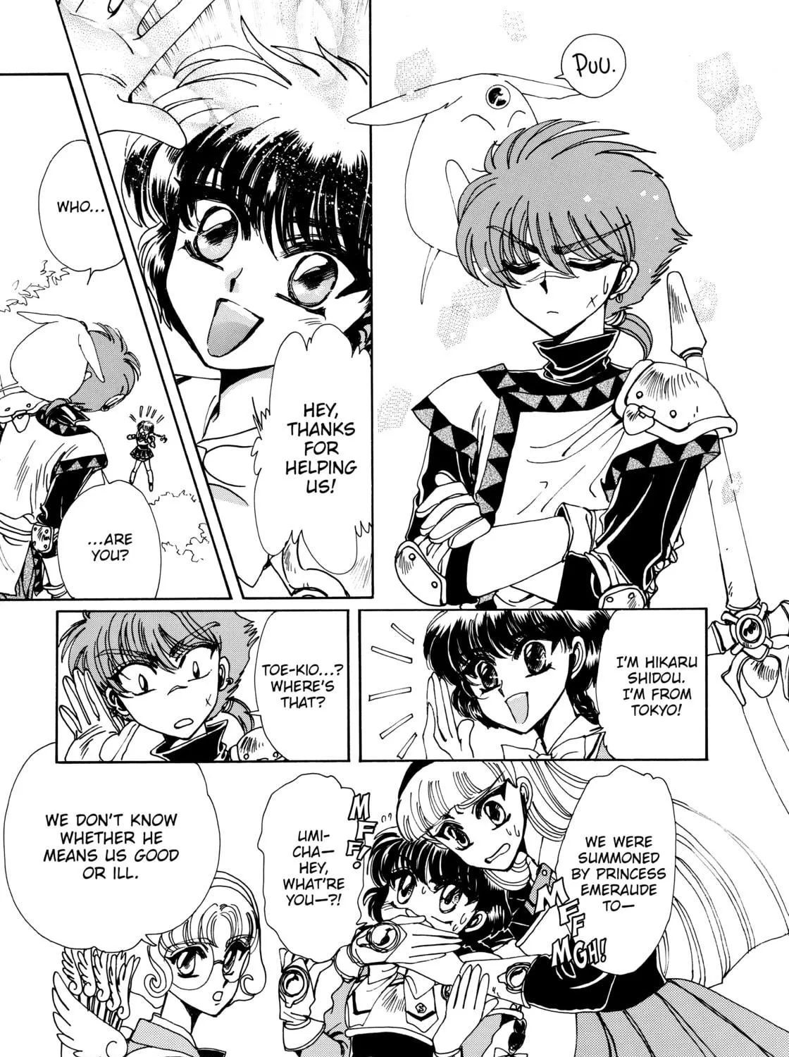 Read Magic Knight Rayearth chapter 2 image 8 on Lezhin