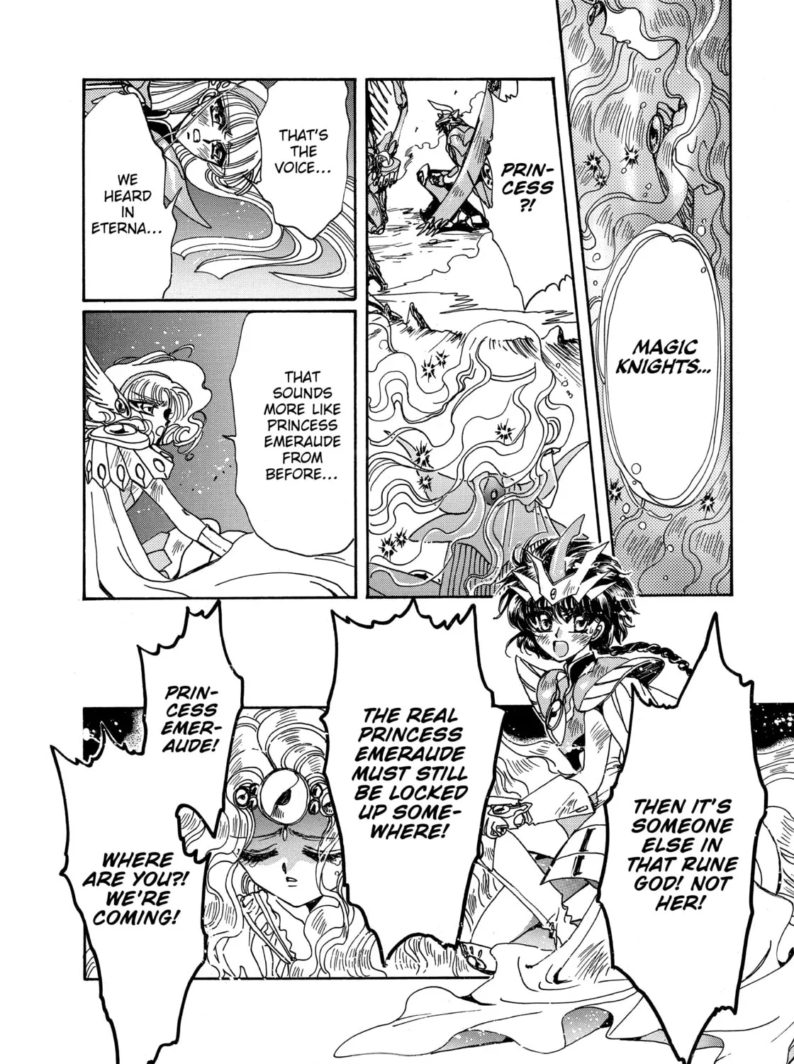 Read Magic Knight Rayearth chapter 3 image 342 on Lezhin