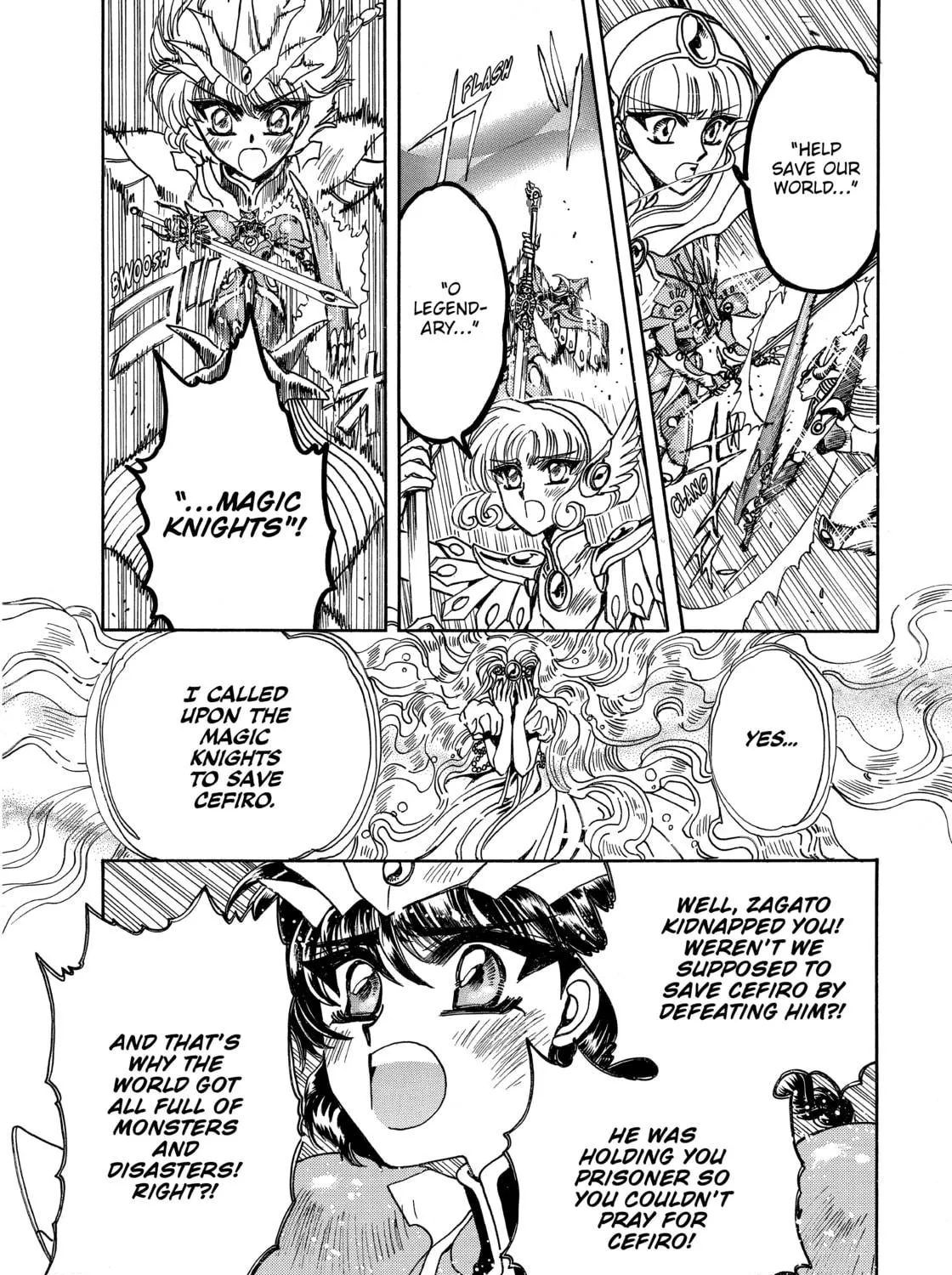 Read Magic Knight Rayearth chapter 3 image 346 on Lezhin