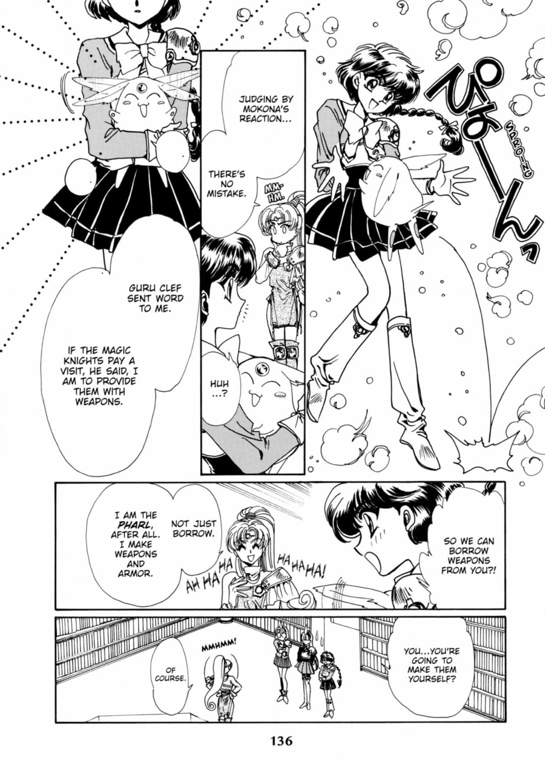 Read Magic Knight Rayearth chapter 4 image 13 on Lezhin