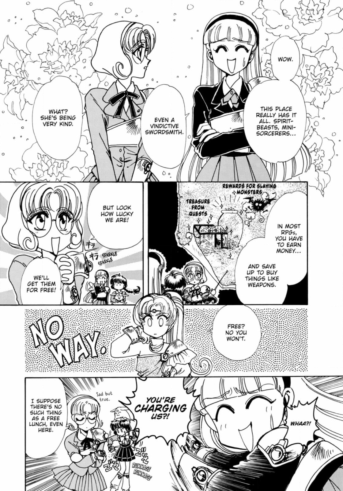 Read Magic Knight Rayearth chapter 4 image 14 on Lezhin