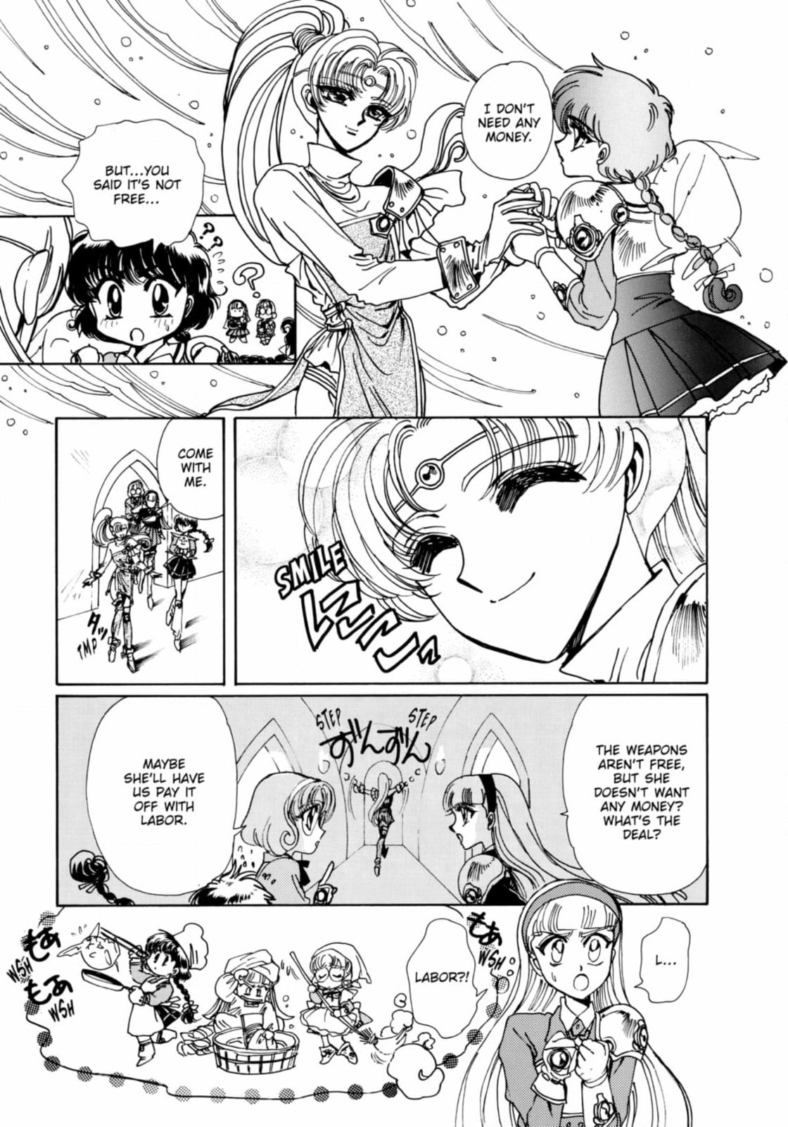 Read Magic Knight Rayearth chapter 4 image 16 on Lezhin