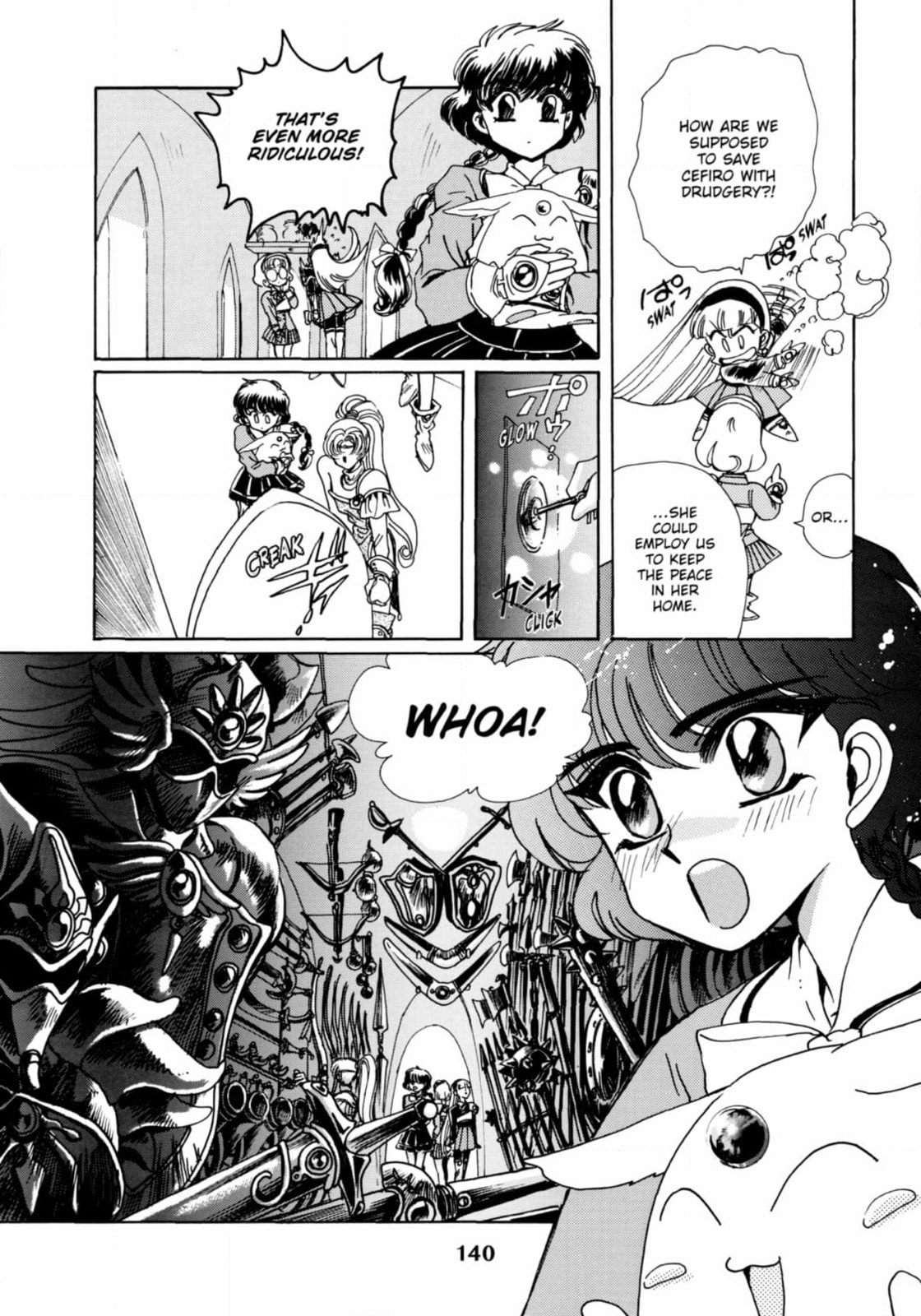 Read Magic Knight Rayearth chapter 4 image 17 on Lezhin