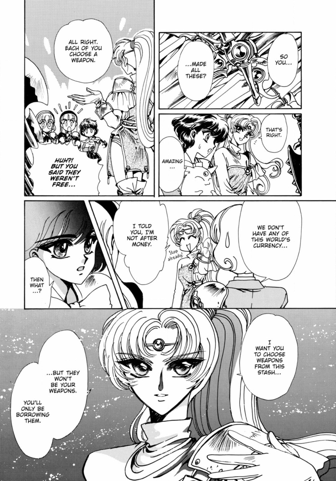 Read Magic Knight Rayearth chapter 4 image 18 on Lezhin