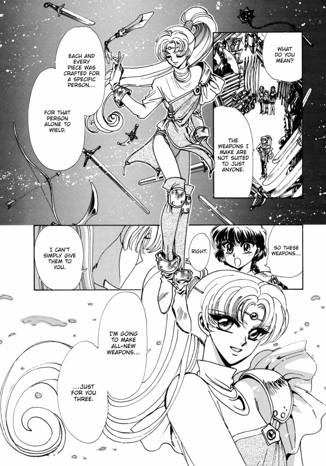 Read Magic Knight Rayearth chapter 4 image 19 on Lezhin