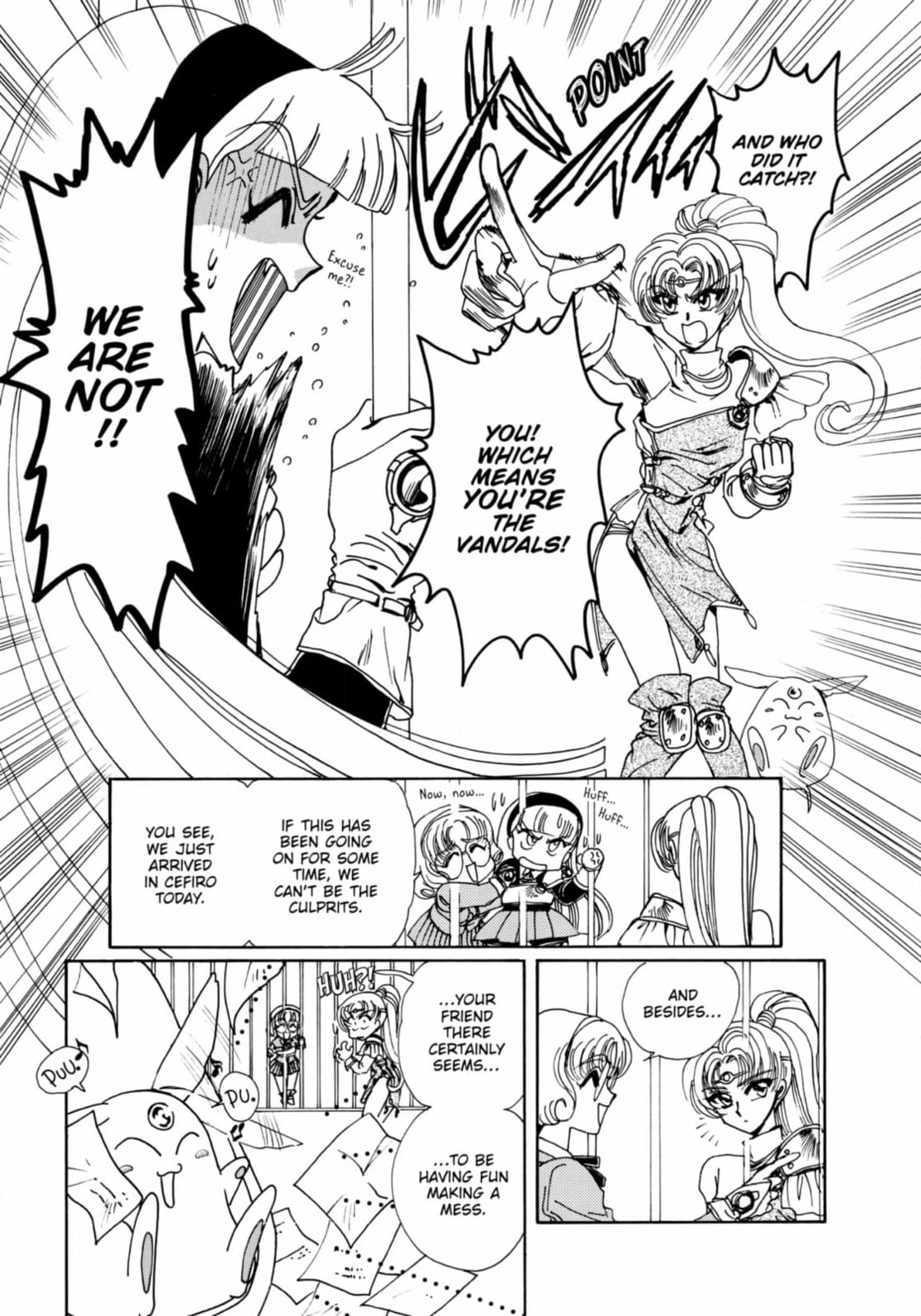 Read Magic Knight Rayearth chapter 4 image 2 on Lezhin