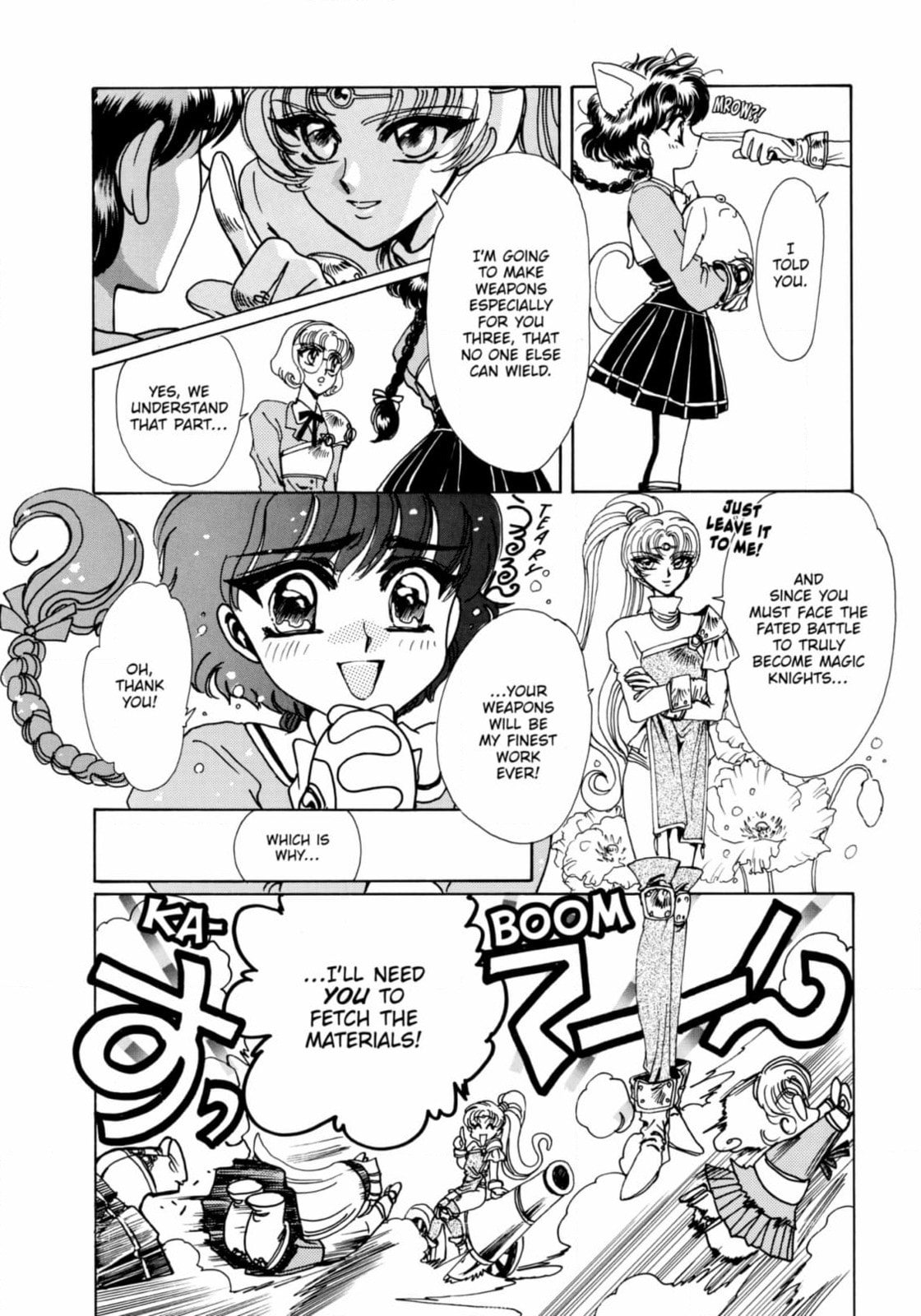 Read Magic Knight Rayearth chapter 4 image 21 on Lezhin