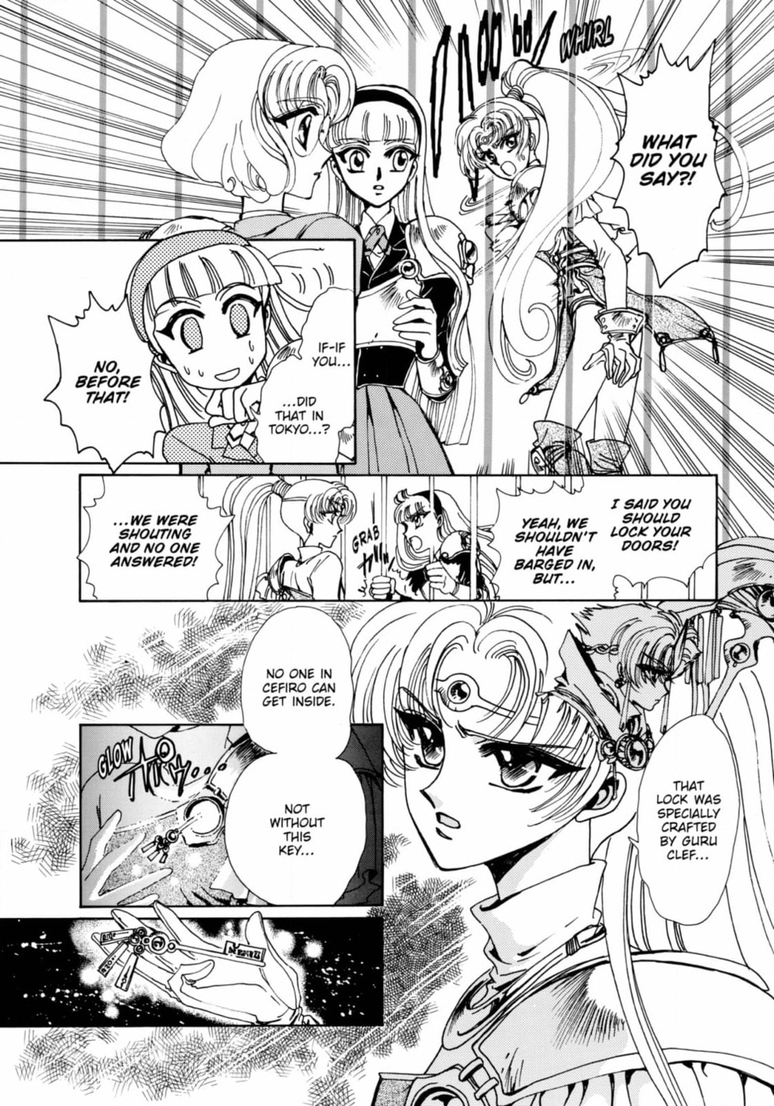 Read Magic Knight Rayearth chapter 4 image 7 on Lezhin