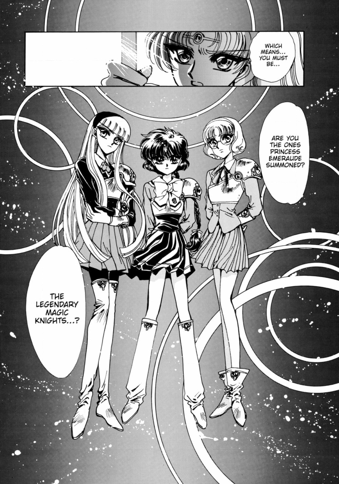 Read Magic Knight Rayearth chapter 4 image 8 on Lezhin