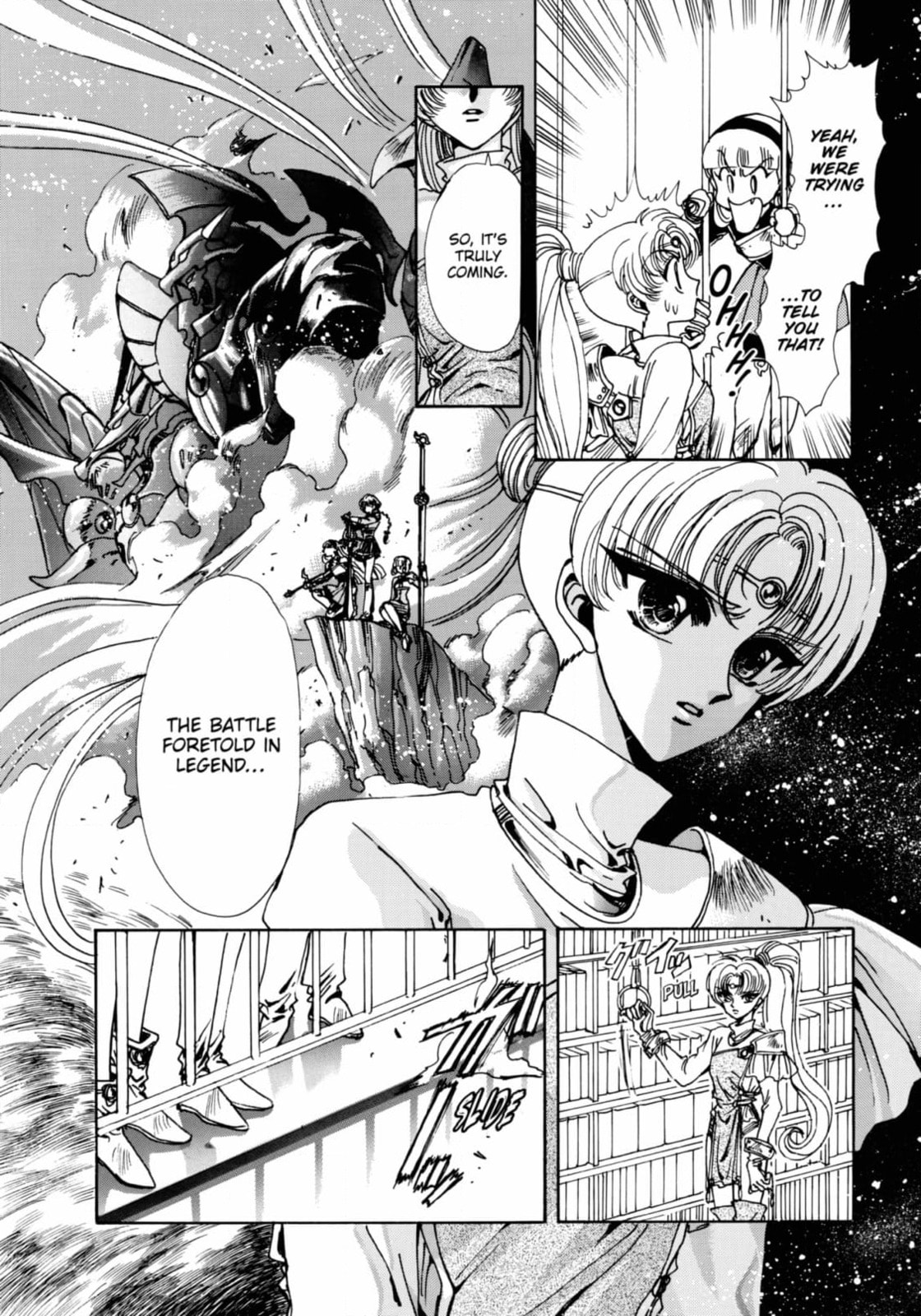 Read Magic Knight Rayearth chapter 4 image 9 on Lezhin