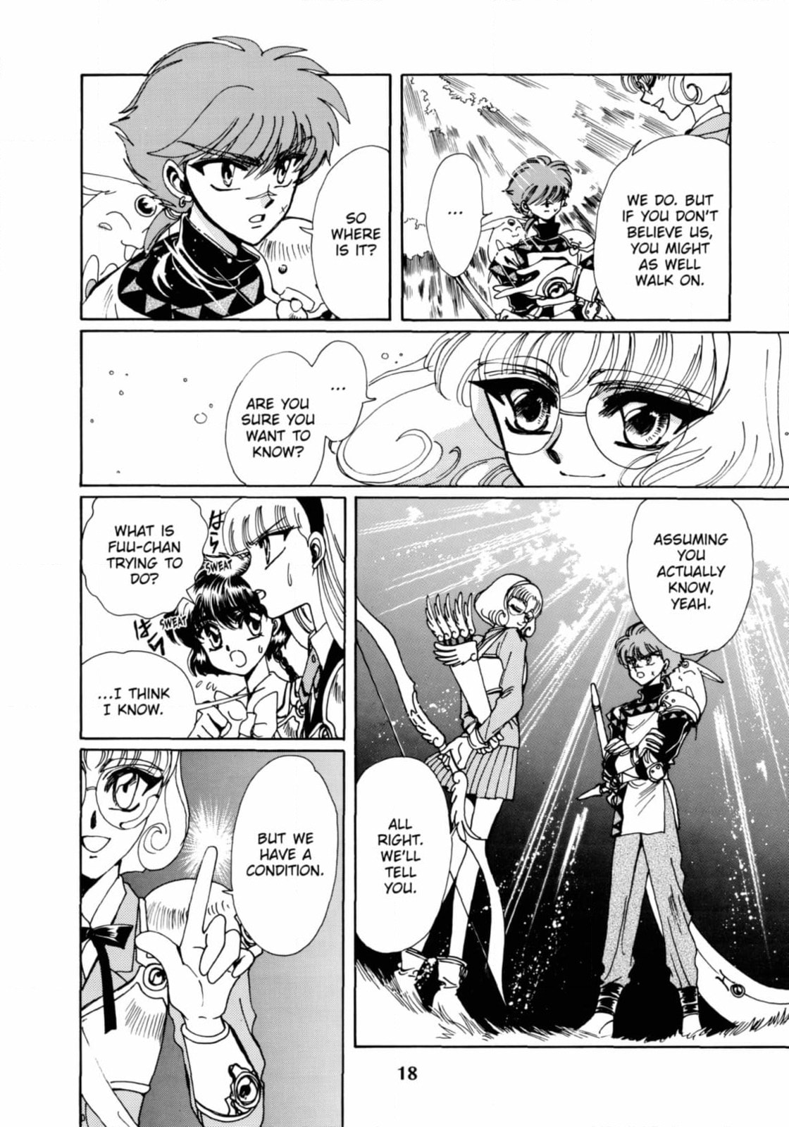 Read Magic Knight Rayearth chapter 6 image 19 on Lezhin