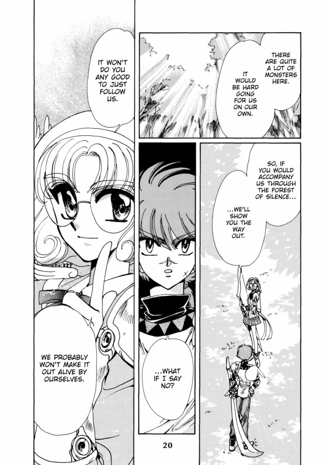 Read Magic Knight Rayearth chapter 6 image 21 on Lezhin