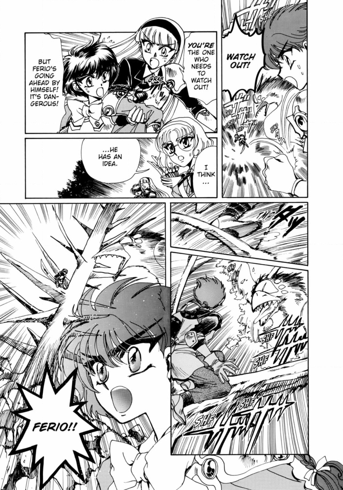Read Magic Knight Rayearth chapter 6 image 36 on Lezhin