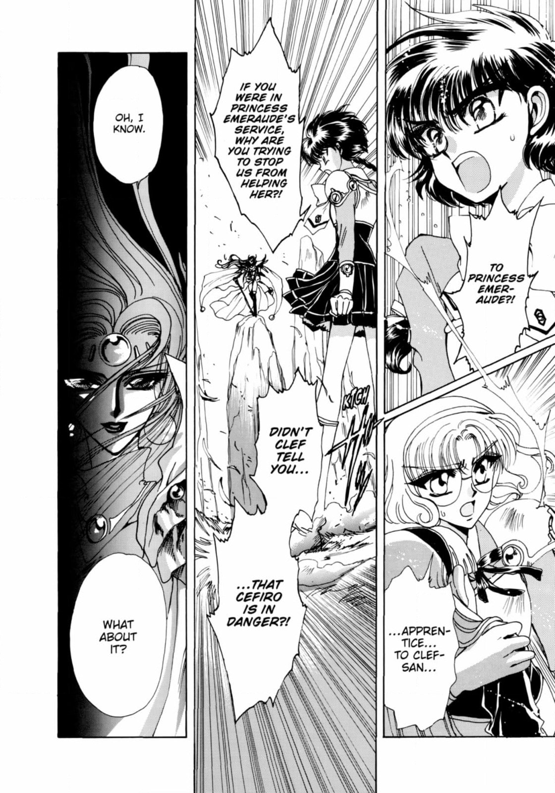 Read Magic Knight Rayearth chapter 7 image 7 on Lezhin