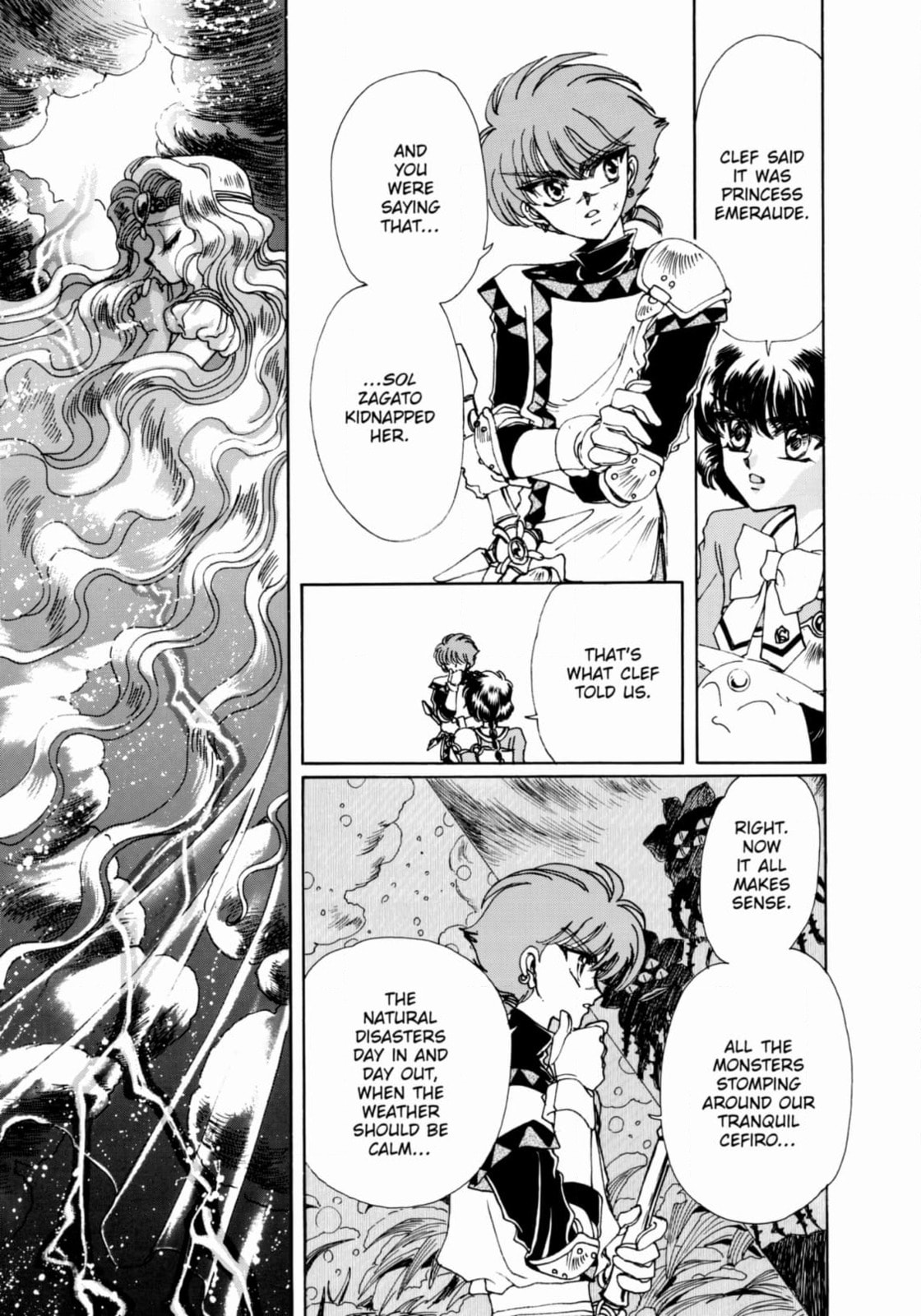 Read Magic Knight Rayearth chapter 8 image 10 on Lezhin