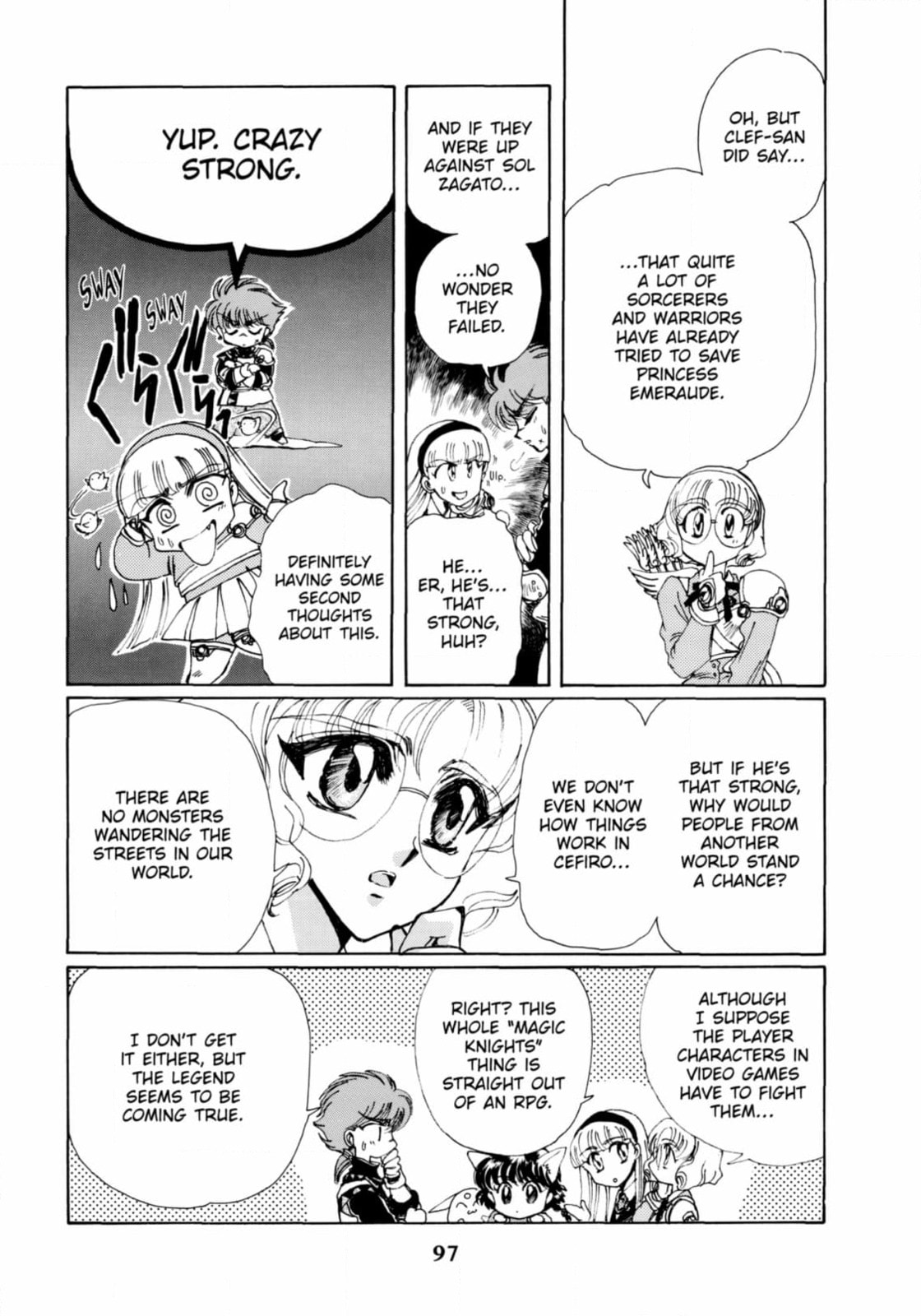 Read Magic Knight Rayearth chapter 8 image 14 on Lezhin
