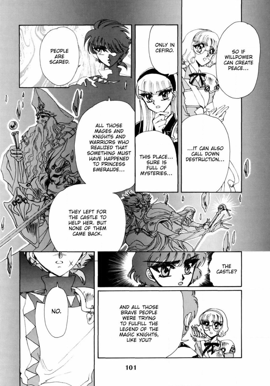 Read Magic Knight Rayearth chapter 8 image 18 on Lezhin