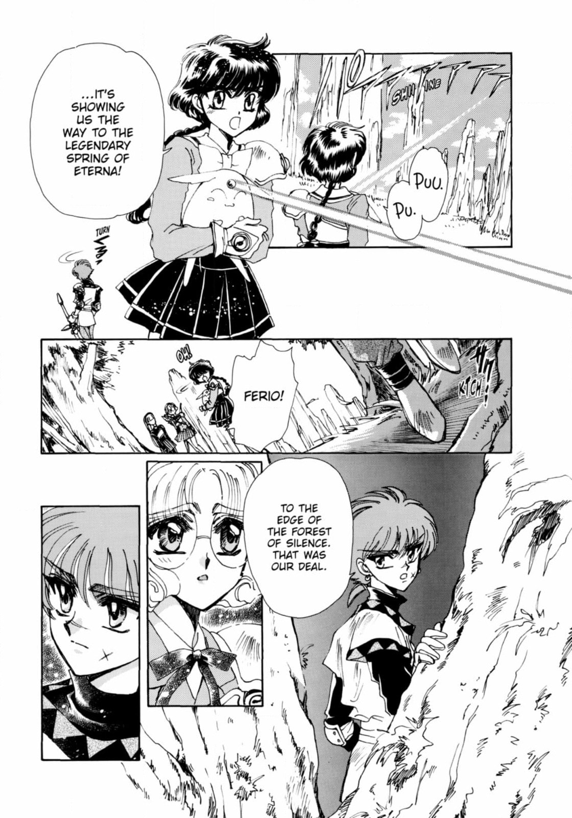 Read Magic Knight Rayearth chapter 8 image 20 on Lezhin