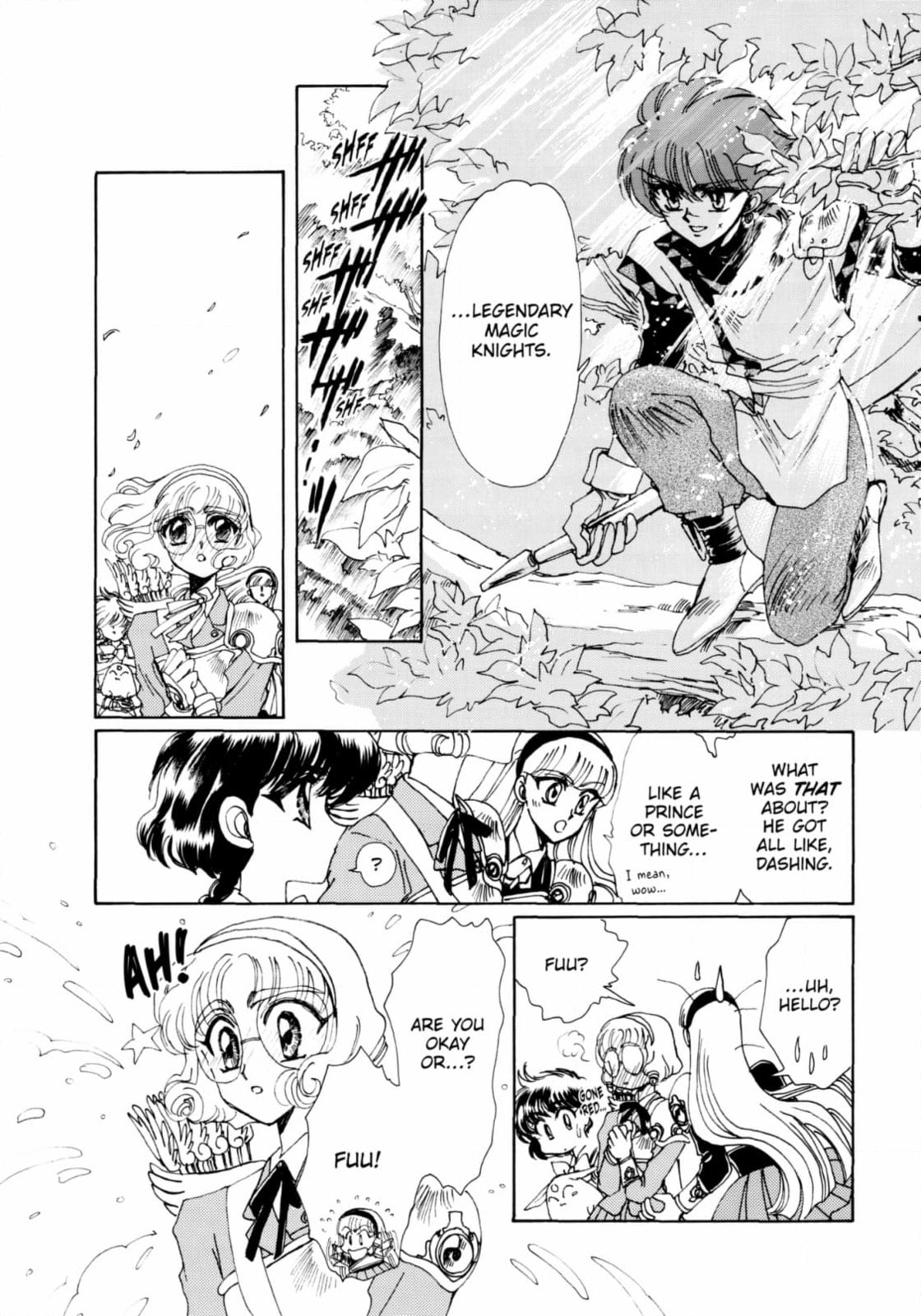 Read Magic Knight Rayearth chapter 8 image 23 on Lezhin
